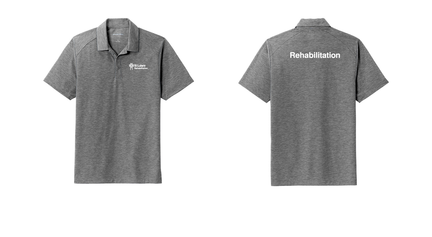 Men's Tri-Blend Wicking Polo