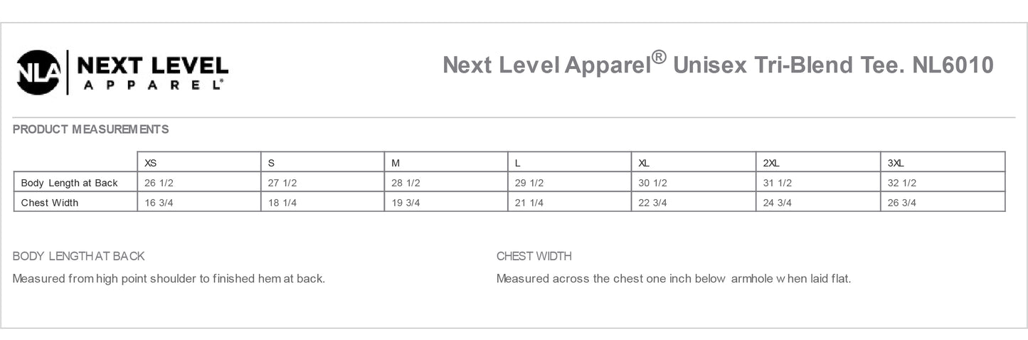 CVOR Next Level Tri-blend