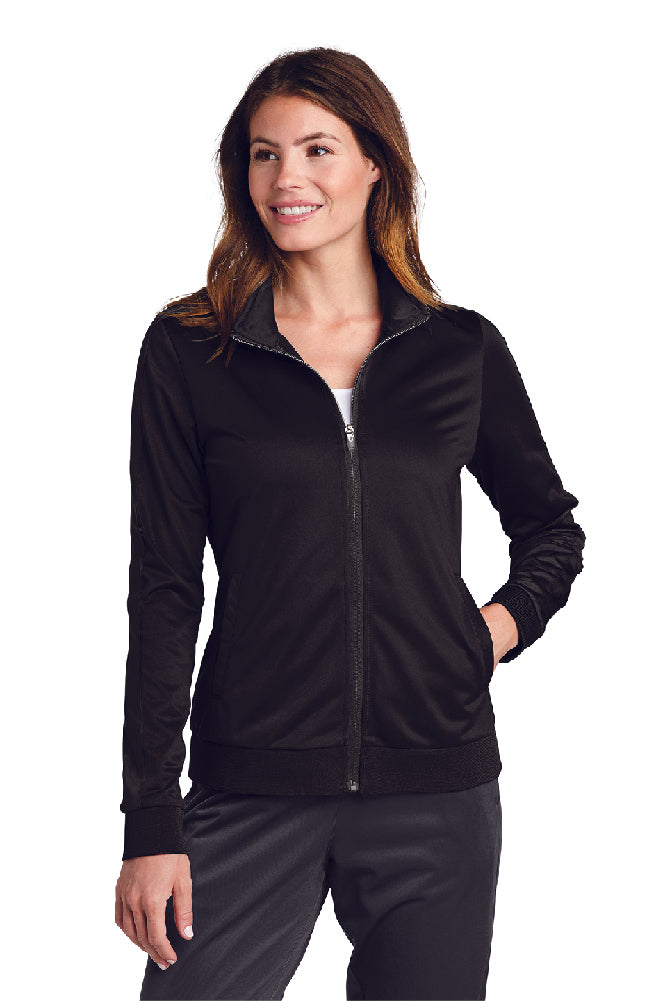 TELEMETRY Ladies Tricot Sleeve Stripe Track Jacket