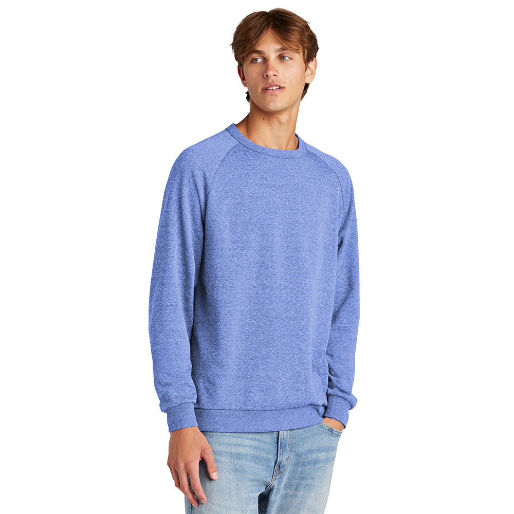 TELEMETRY District Crewneck Tri-blend Sweatshirt
