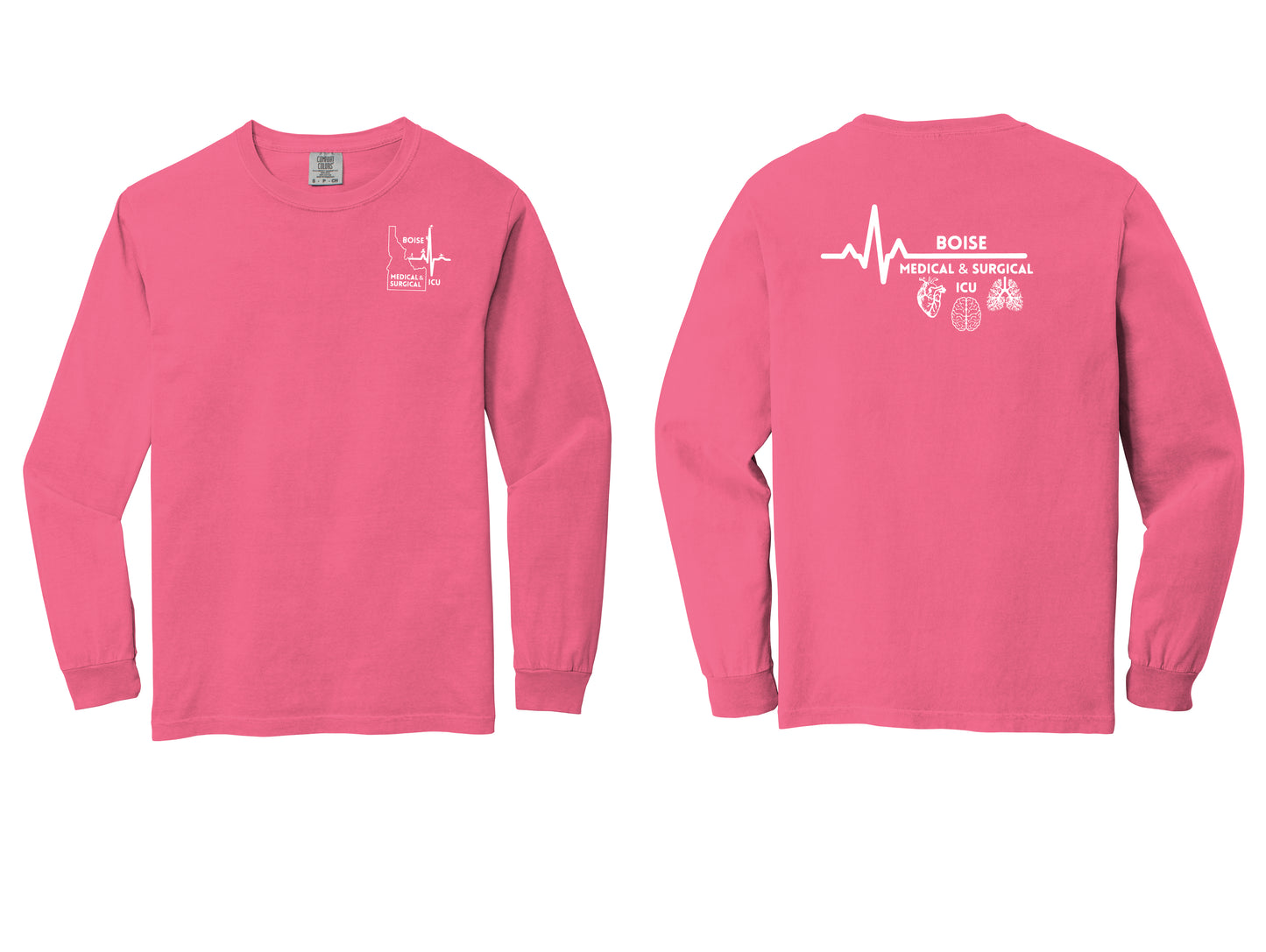 ICU Comfort Colors ® Heavyweight Ring Spun Long Sleeve Tee