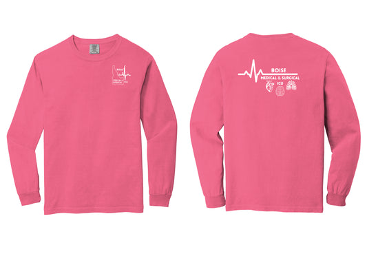 ICU Comfort Colors ® Heavyweight Ring Spun Long Sleeve Tee