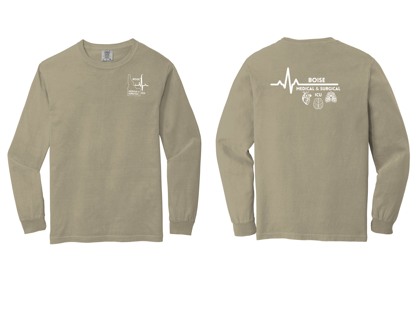 ICU Comfort Colors ® Heavyweight Ring Spun Long Sleeve Tee