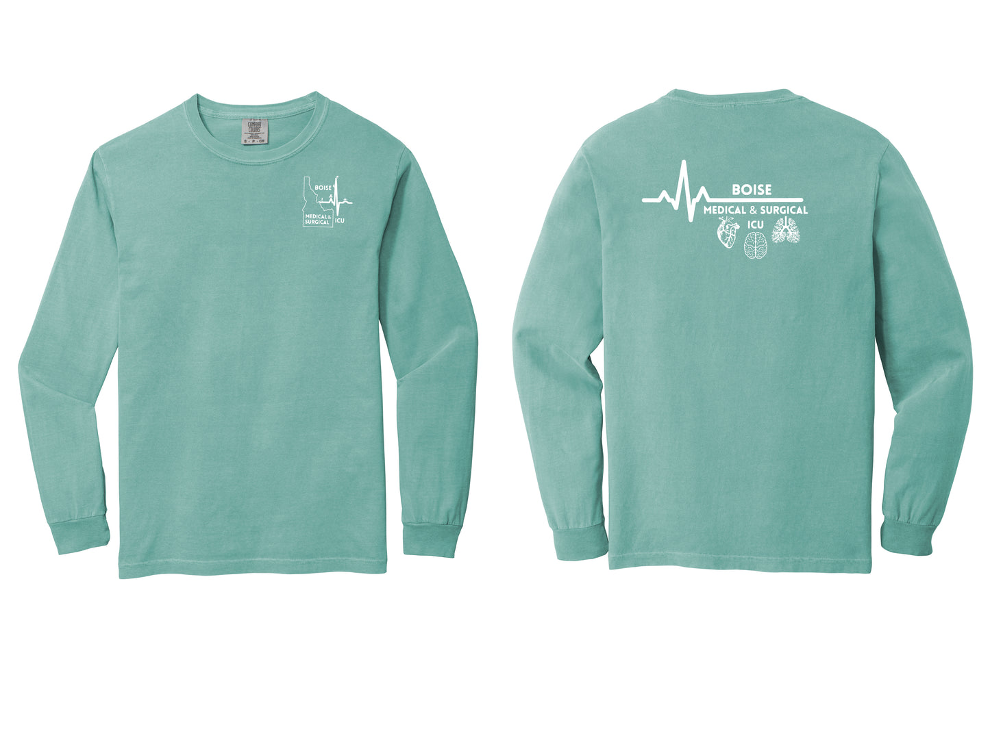 ICU Comfort Colors ® Heavyweight Ring Spun Long Sleeve Tee