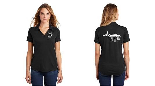 ICU Women's Tri-Blend Wicking Polo