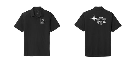 ICU Men's Tri-Blend Wicking Polo