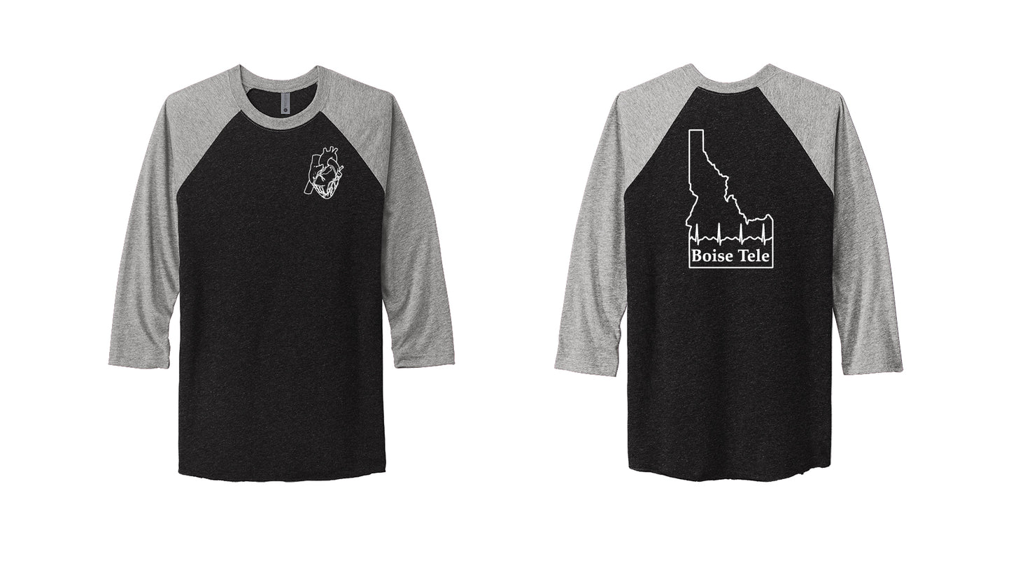 TELEMETRY Tri-Blend 3/4 sleeve