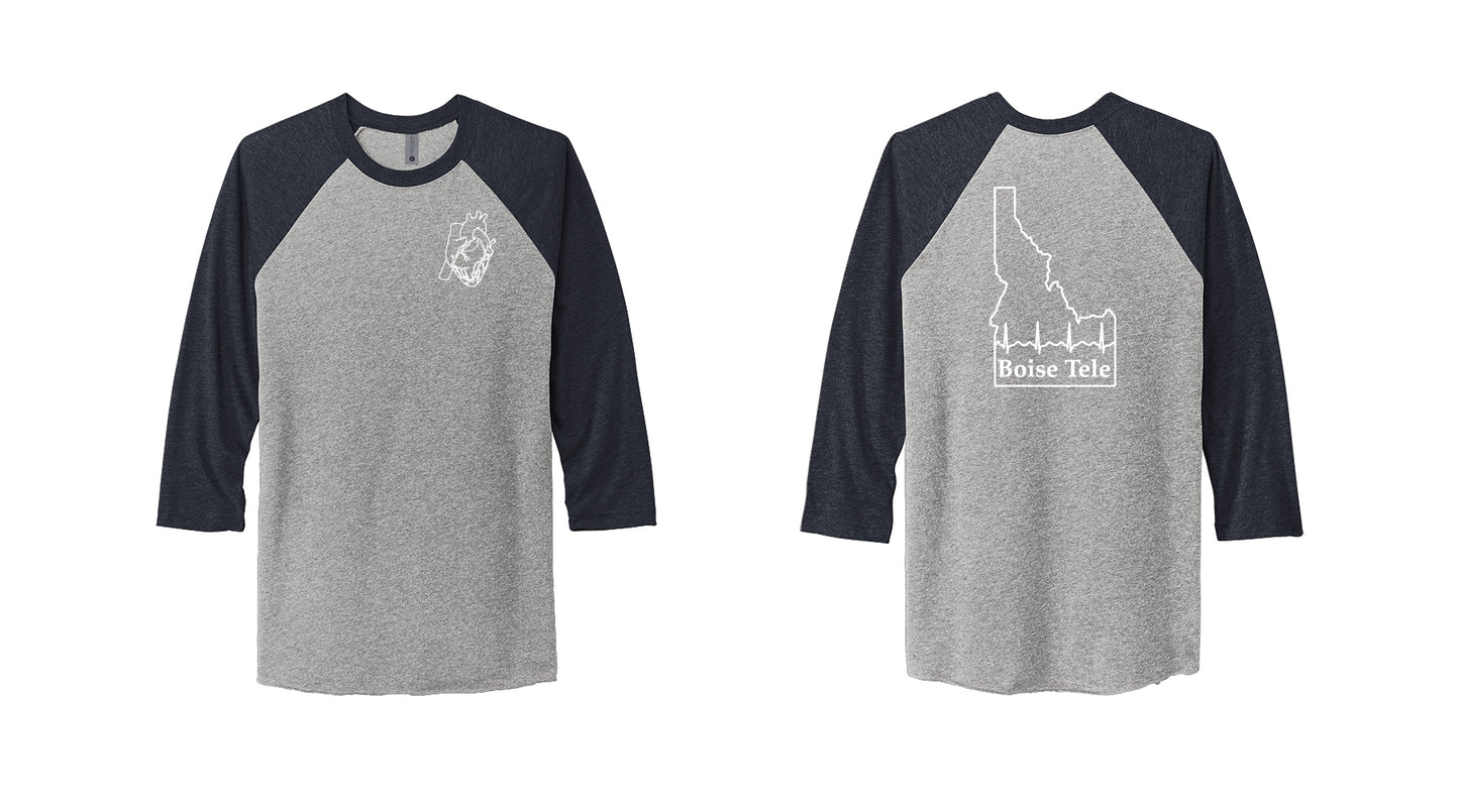 TELEMETRY Tri-Blend 3/4 sleeve