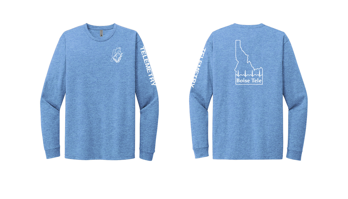 TELEMETRY Next Level Apparel® Unisex CVC Long Sleeve Tee