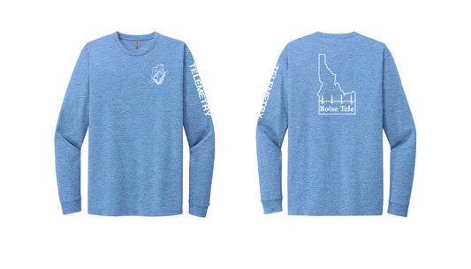 TELEMETRY Next Level Apparel® Unisex CVC Long Sleeve Tee
