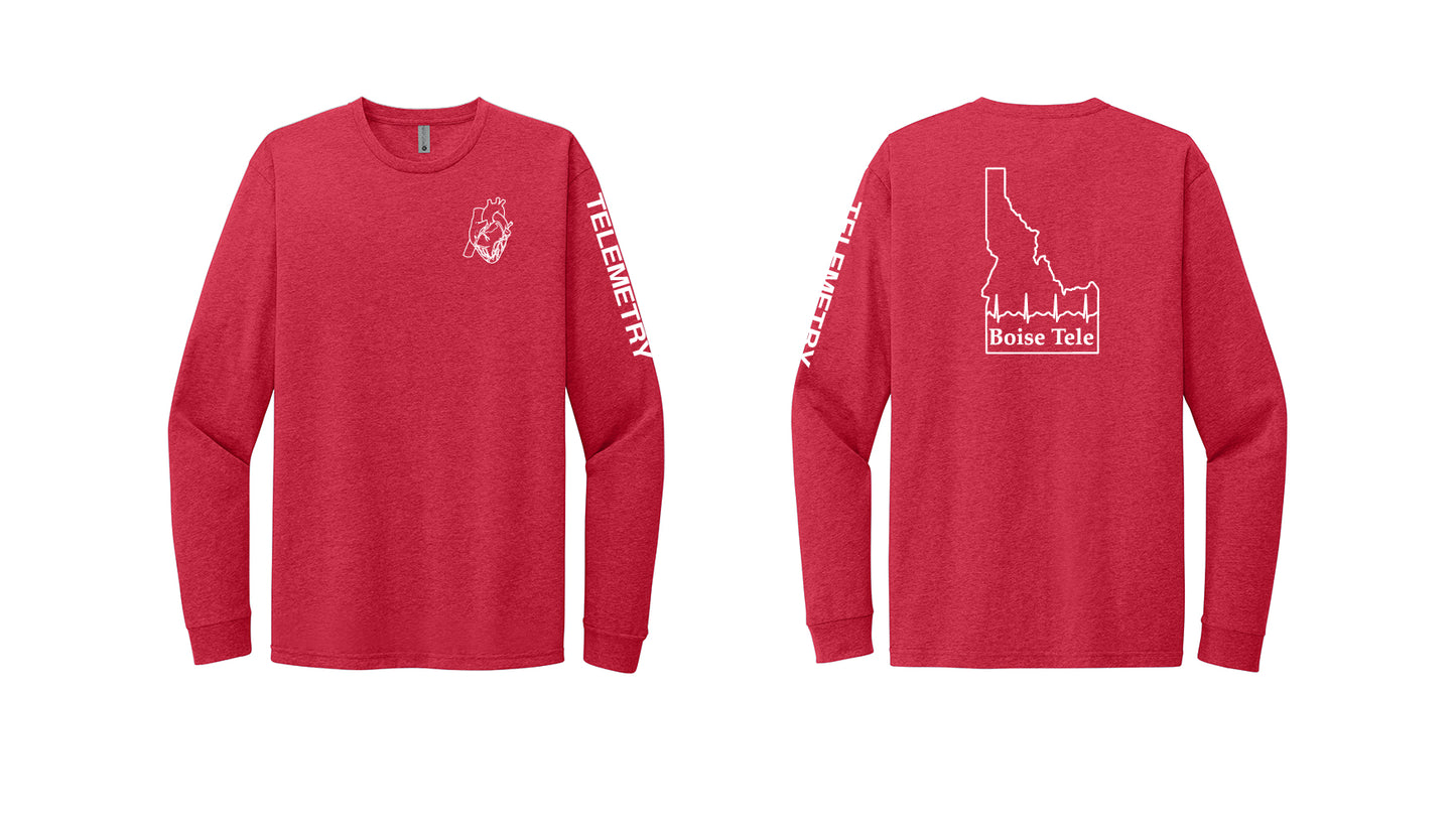 TELEMETRY Next Level Apparel® Unisex CVC Long Sleeve Tee
