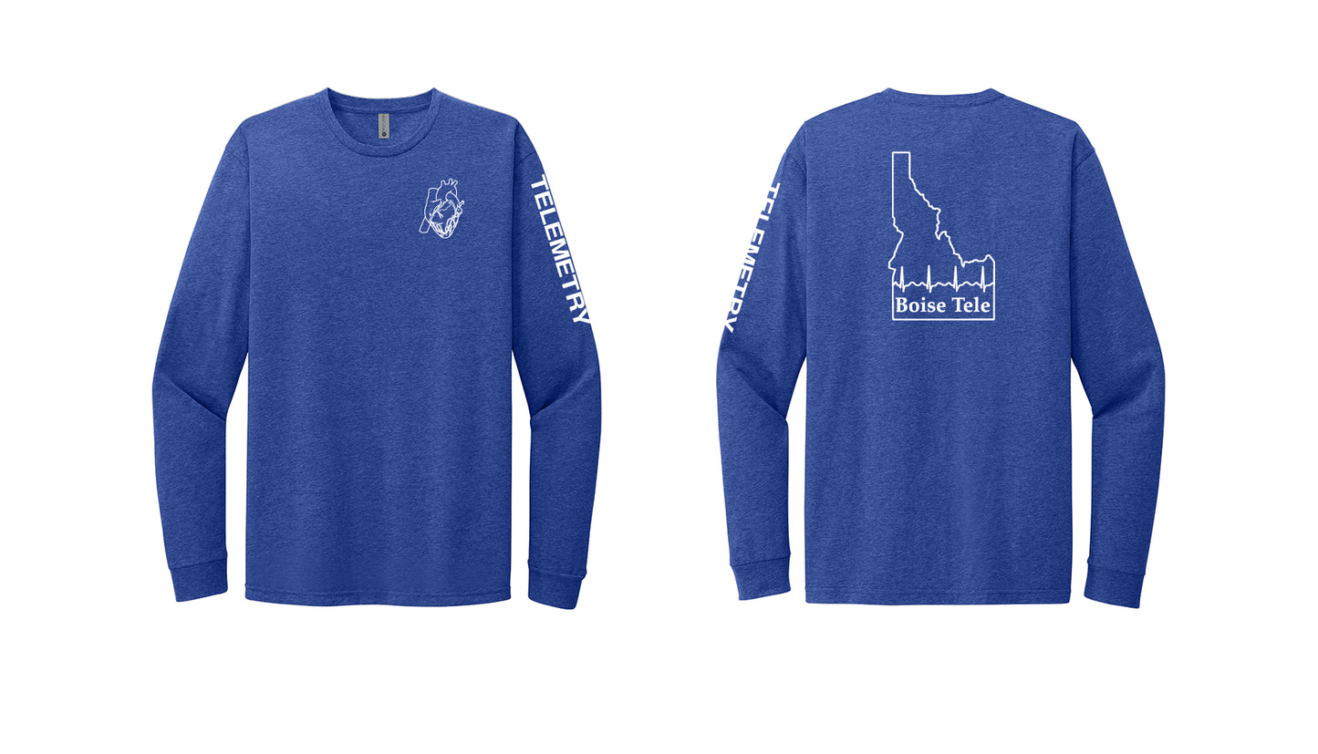 TELEMETRY Next Level Apparel® Unisex CVC Long Sleeve Tee