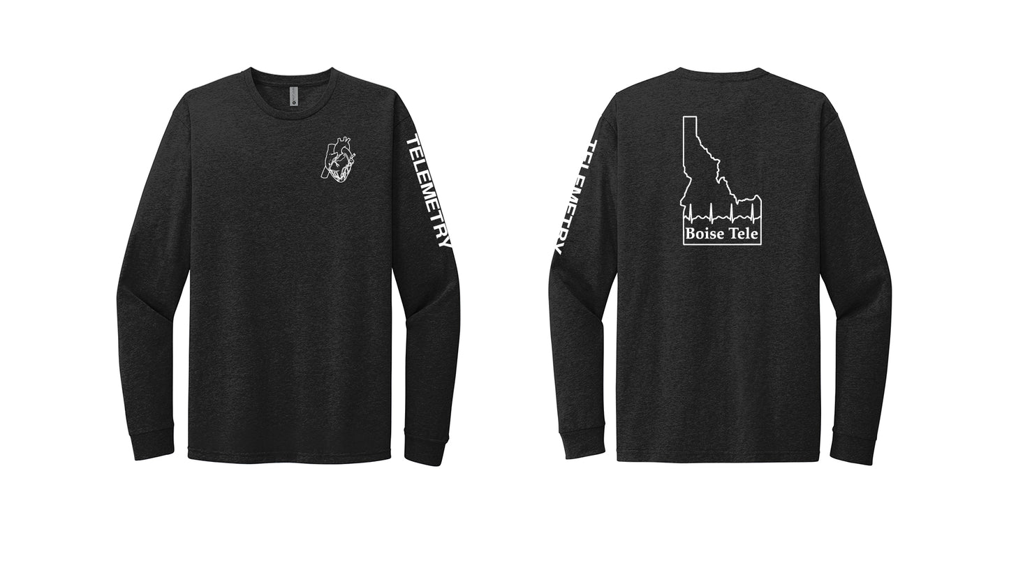 TELEMETRY Next Level Apparel® Unisex CVC Long Sleeve Tee