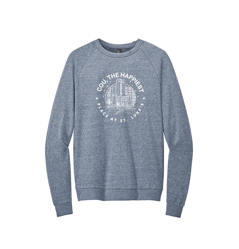 COU Disney District Crewneck Tri-blend Sweatshirt