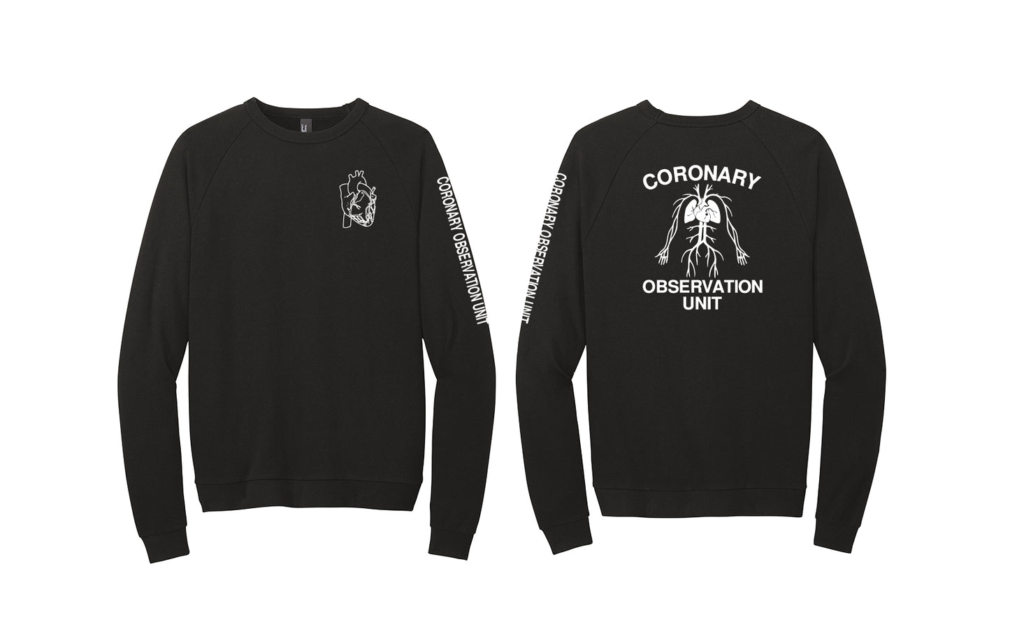 COU District Crewneck Tri-blend Sweatshirt