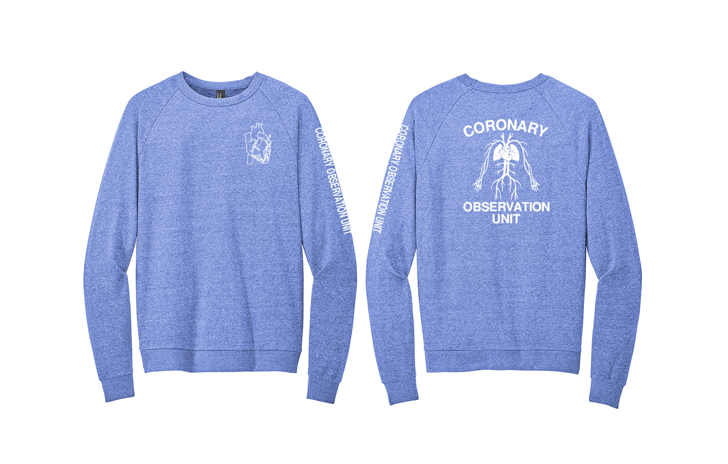 COU District Crewneck Tri-blend Sweatshirt