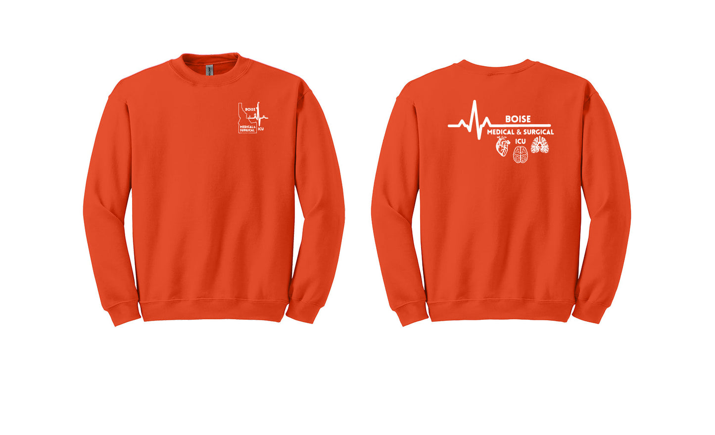 ICU Gildan Heavyweight Crewneck Sweatshirt
