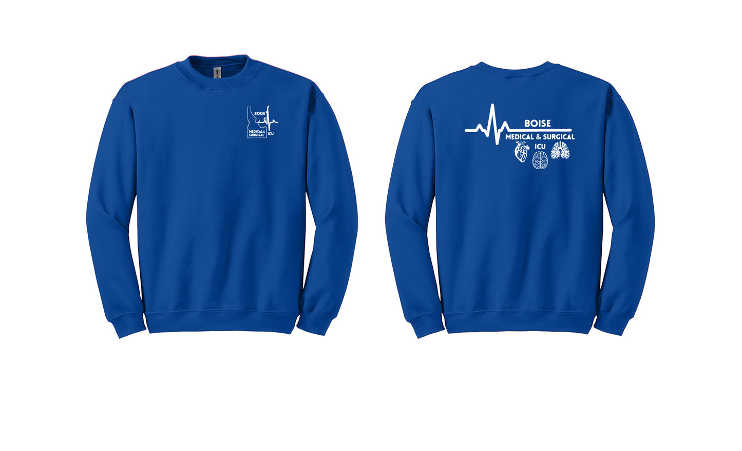 ICU Gildan Heavyweight Crewneck Sweatshirt