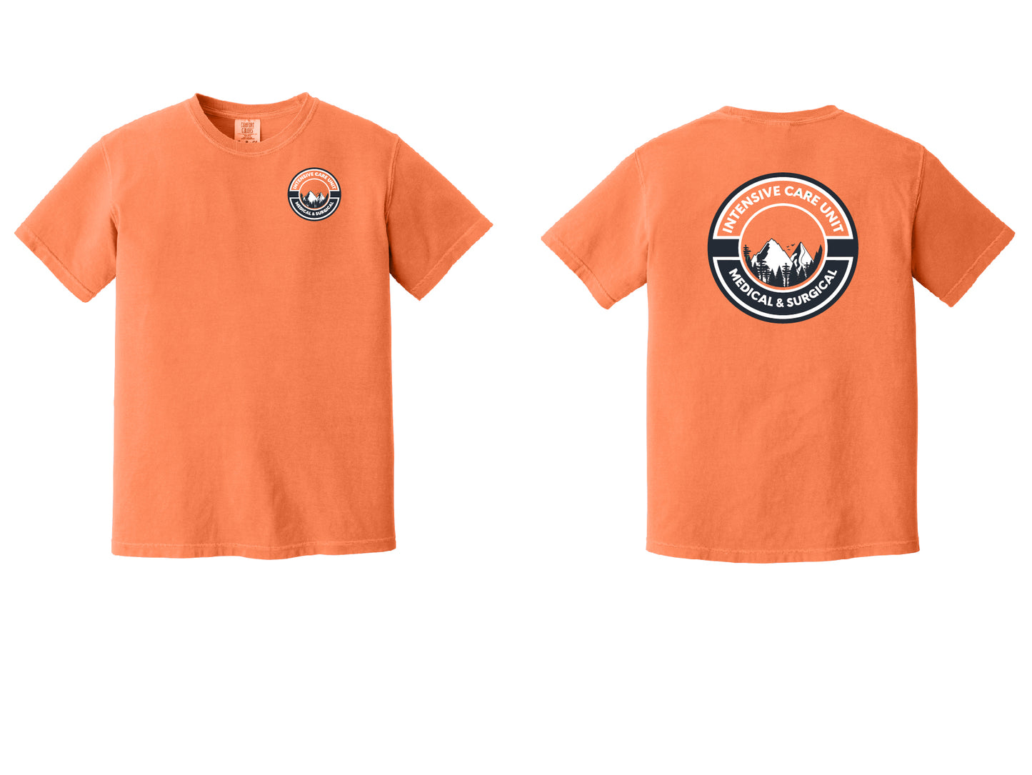 ICU 2 Color Comfort Colors ® Heavyweight Ring Spun Tee