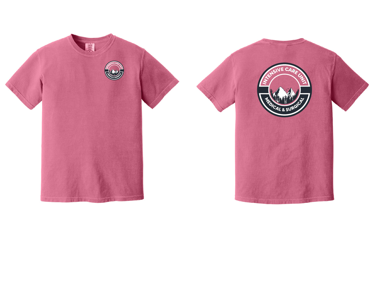 ICU 2 Color Comfort Colors ® Heavyweight Ring Spun Tee