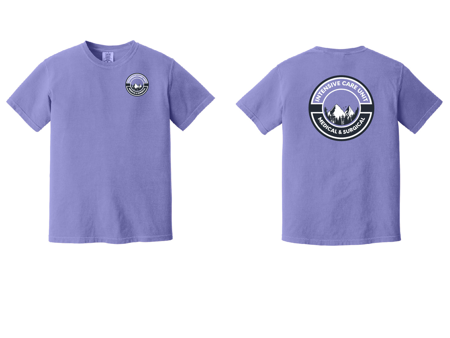 ICU 2 Color Comfort Colors ® Heavyweight Ring Spun Tee