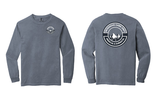 ICU 2 color Comfort Colors ® Heavyweight Ring Spun Long Sleeve Tee