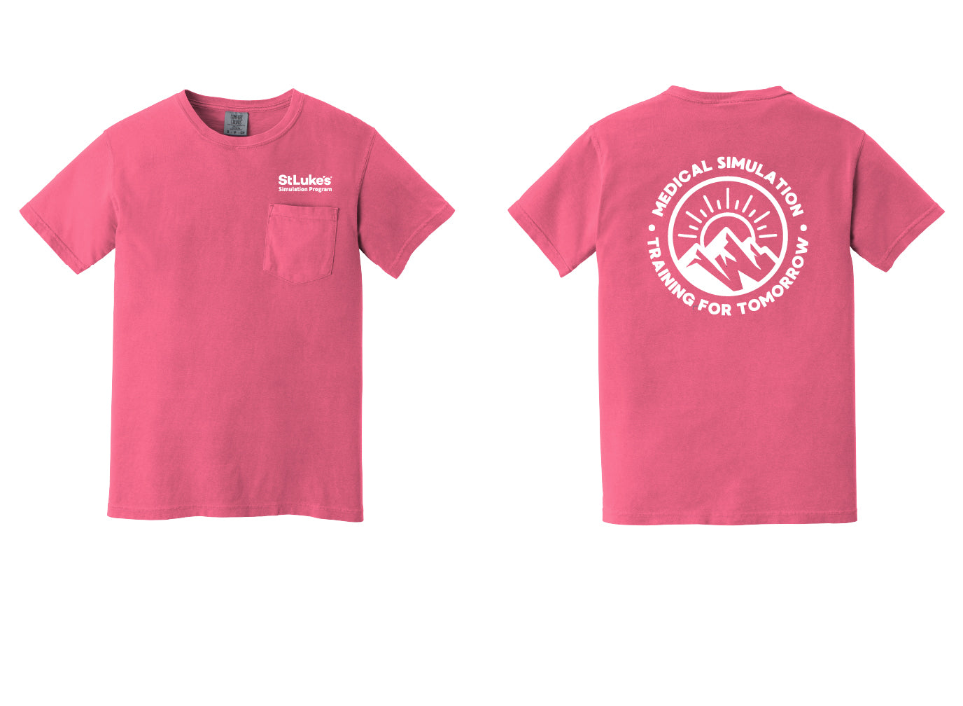 Medical Simulation Comfort Colors® Heavyweight Ring Spun Pocket Tee