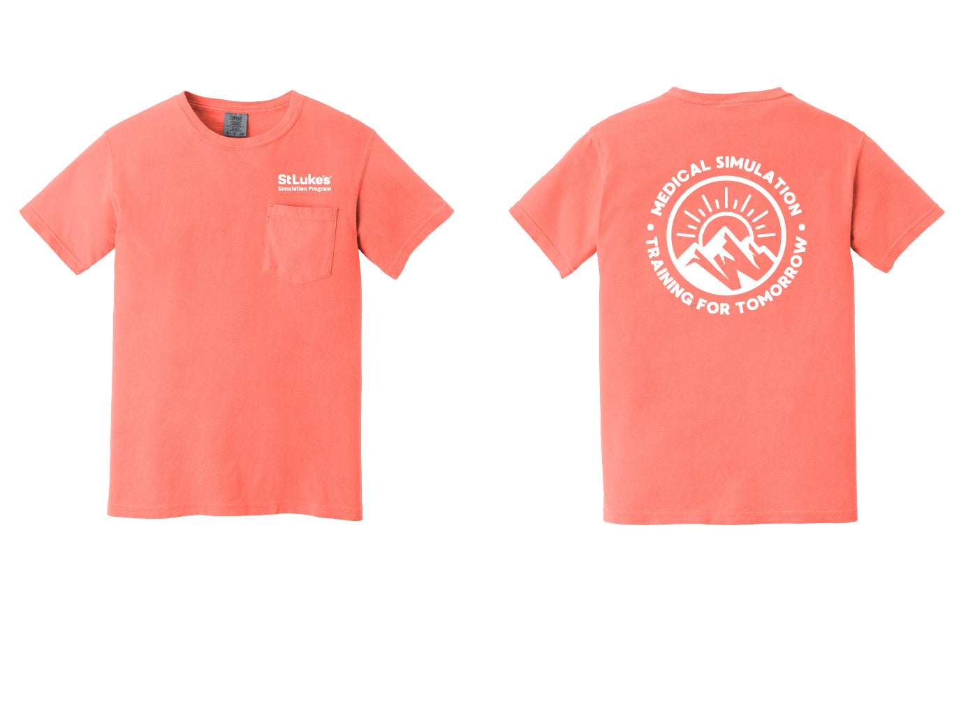 Medical Simulation Comfort Colors® Heavyweight Ring Spun Pocket Tee