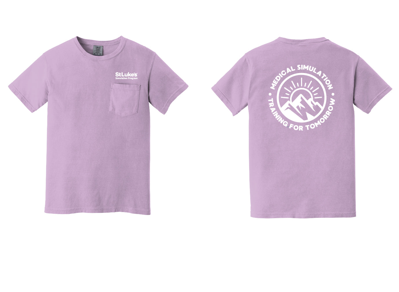 Medical Simulation Comfort Colors® Heavyweight Ring Spun Pocket Tee