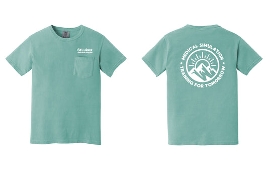Medical Simulation Comfort Colors® Heavyweight Ring Spun Pocket Tee