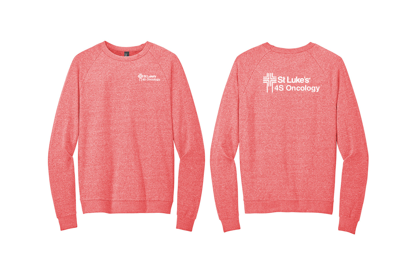 4S ONCOLOGY District Crewneck Tri-blend Sweatshirt
