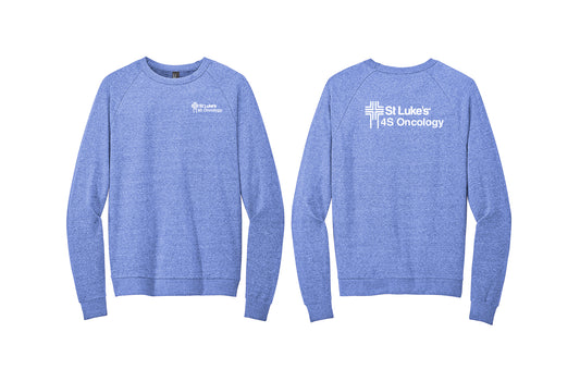 4S ONCOLOGY District Crewneck Tri-blend Sweatshirt