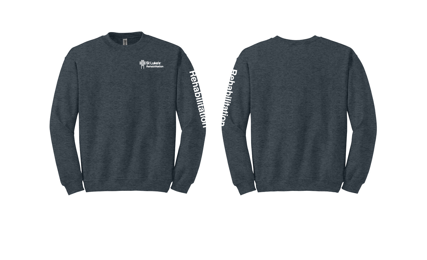 REHABILITATION Gildan Heavyweight Crewneck Sweatshirt