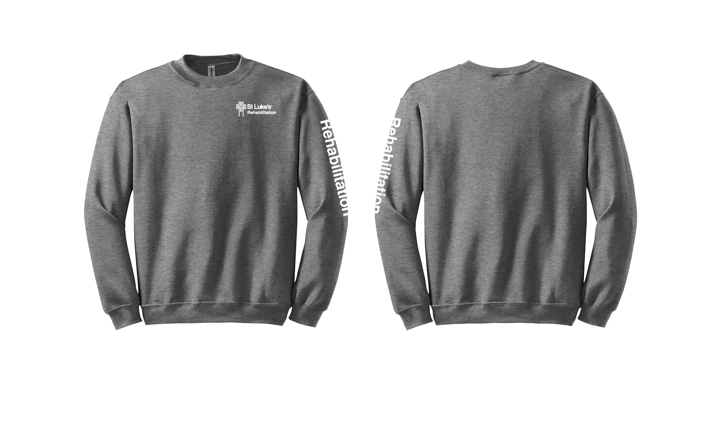REHABILITATION Gildan Heavyweight Crewneck Sweatshirt