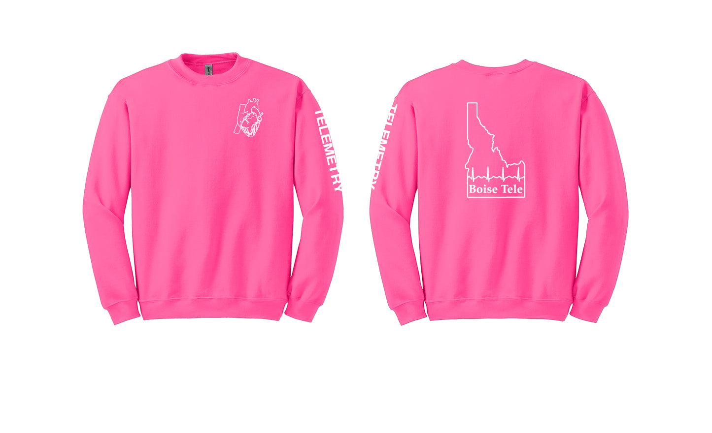 TELEMETRY Gildan Heavyweight Crewneck Sweatshirt