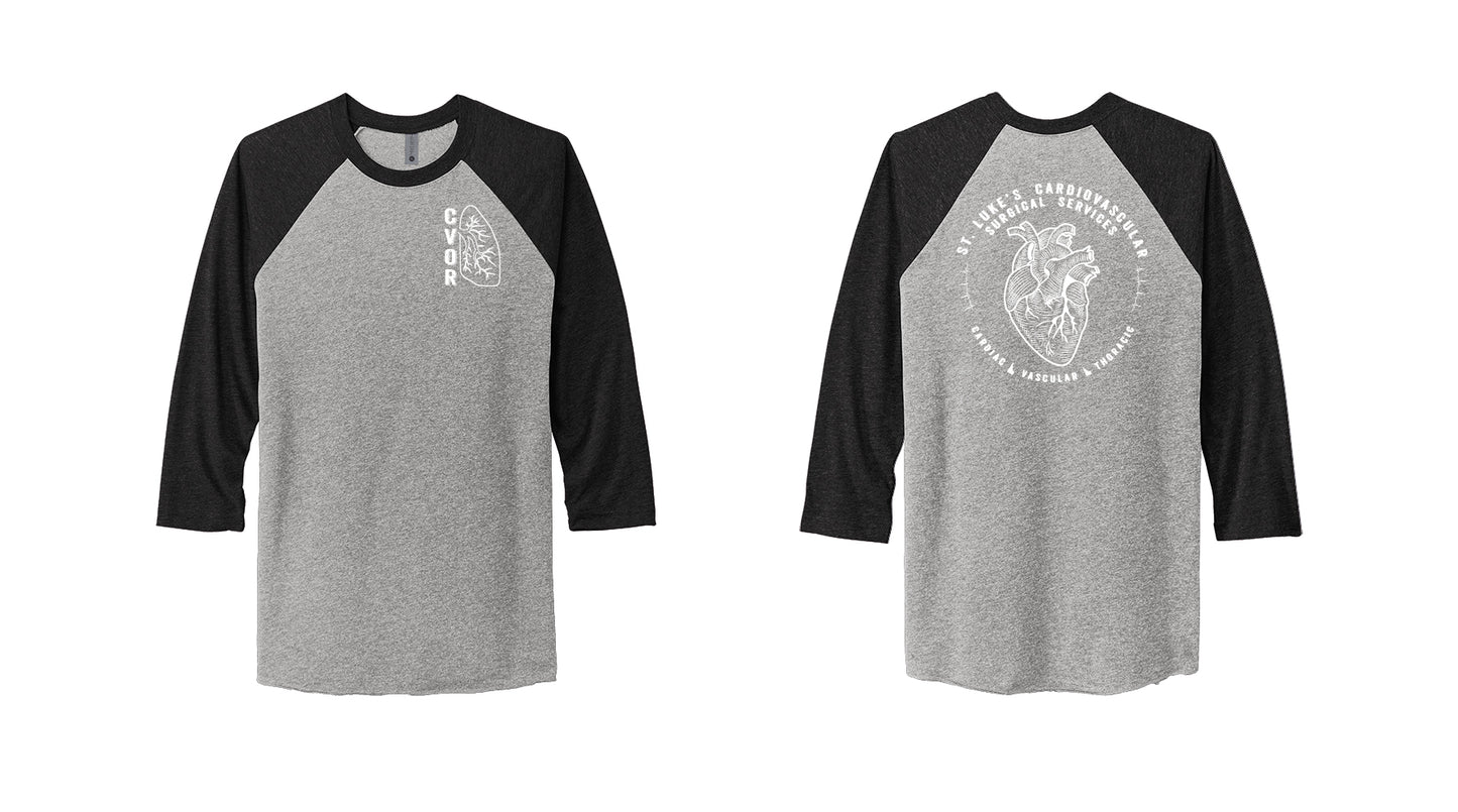 CVOR Tri-Blend 3/4 sleeve