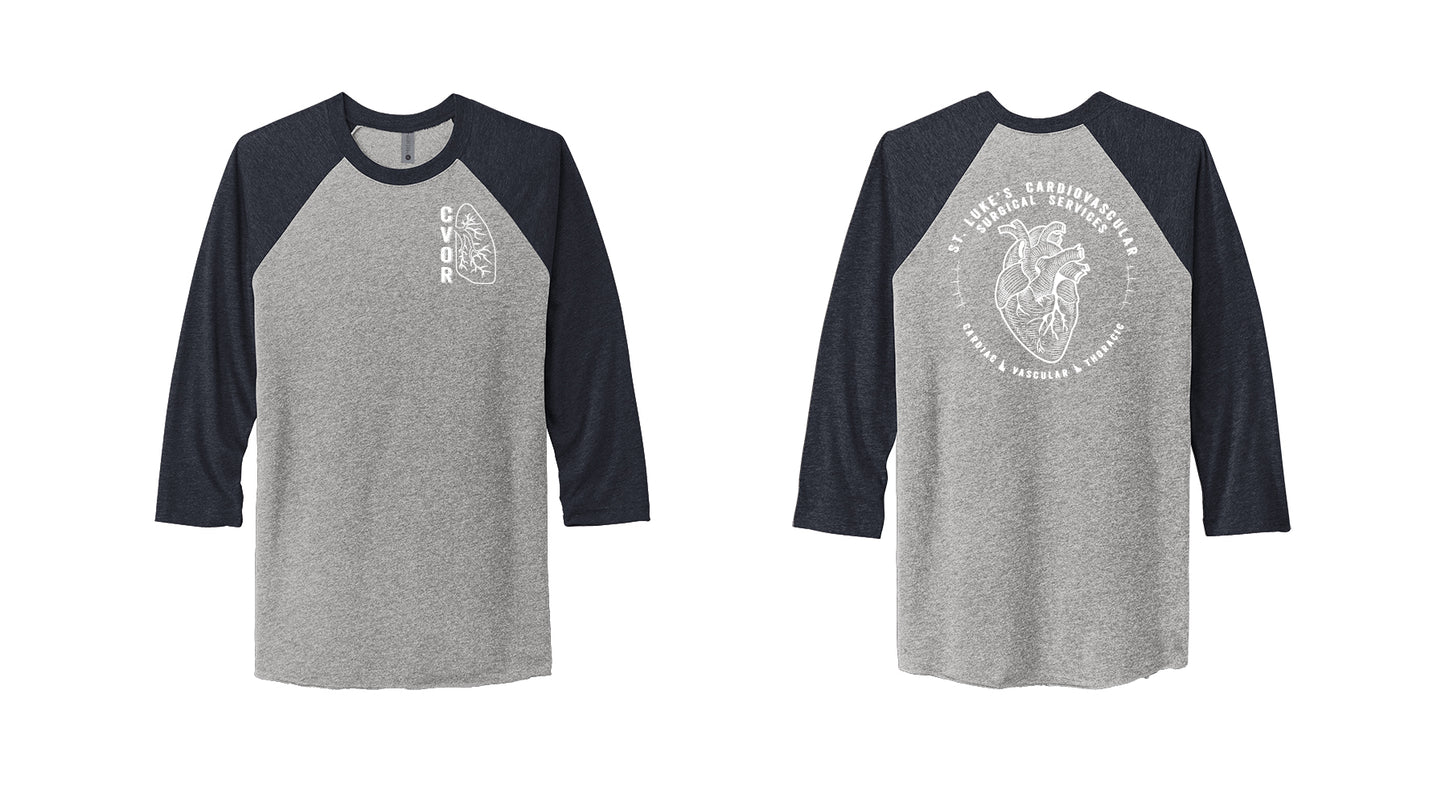 CVOR Tri-Blend 3/4 sleeve