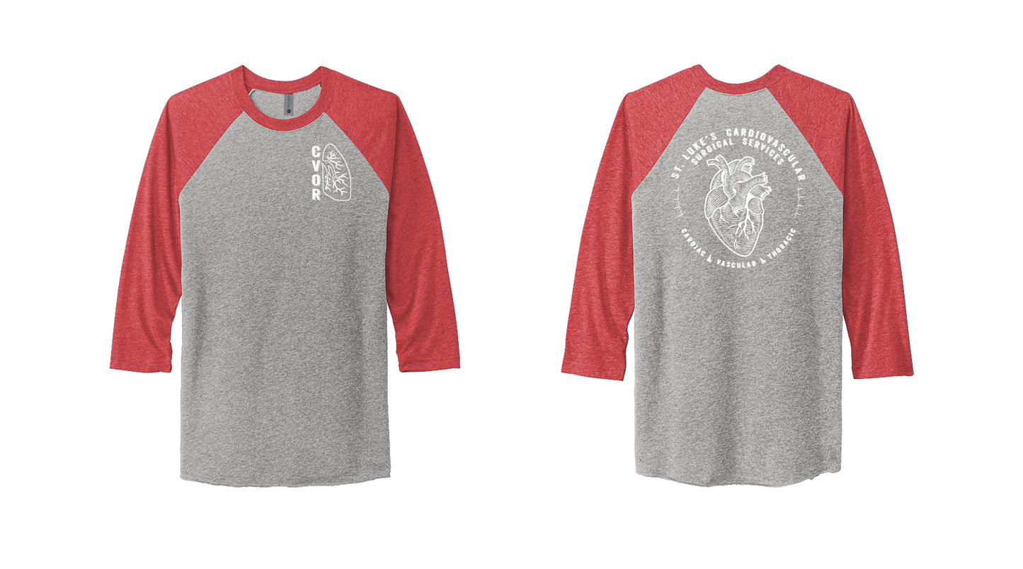 CVOR Tri-Blend 3/4 sleeve