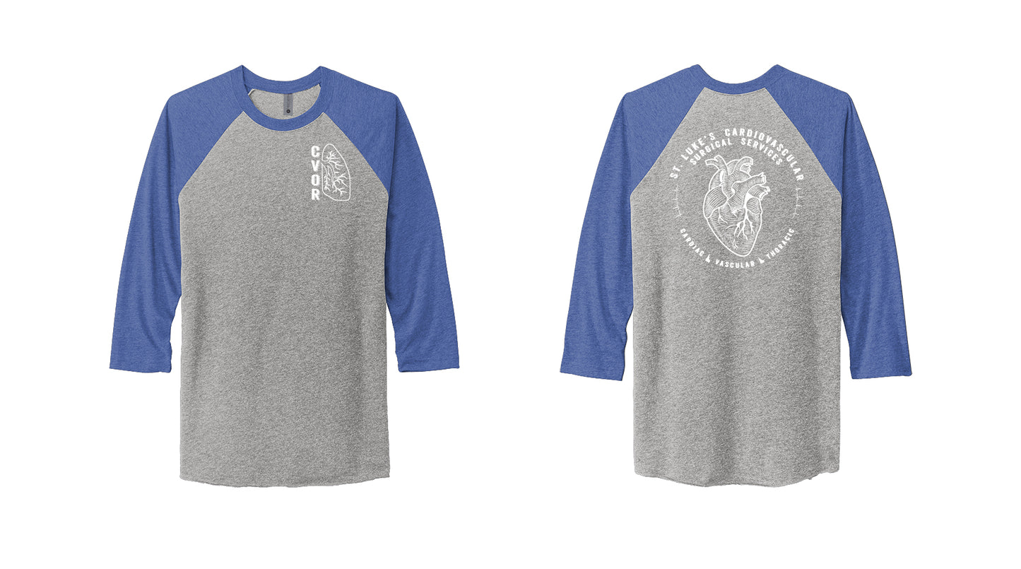 CVOR Tri-Blend 3/4 sleeve
