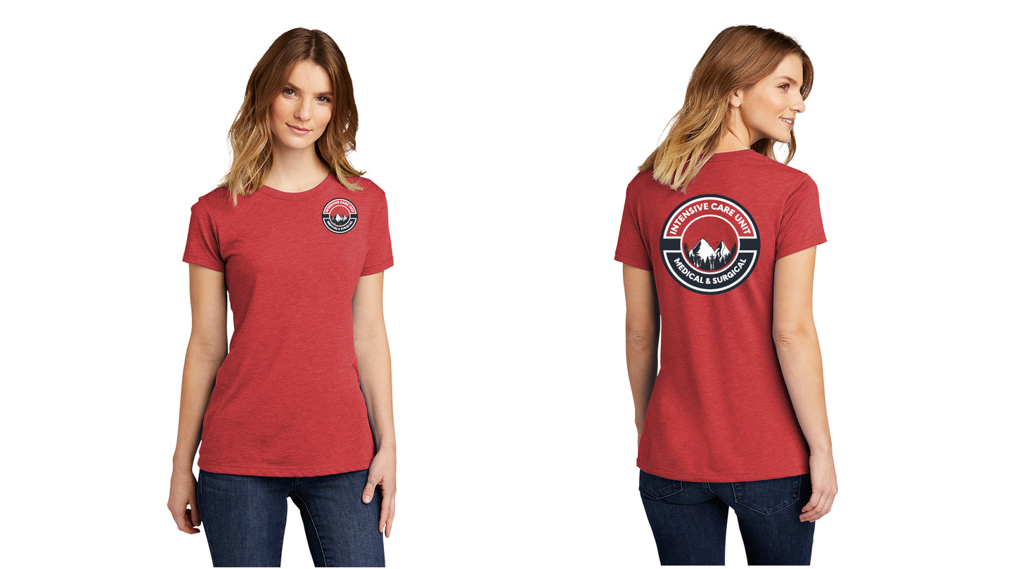 ICU 2 Color Women's Next Level Triblend