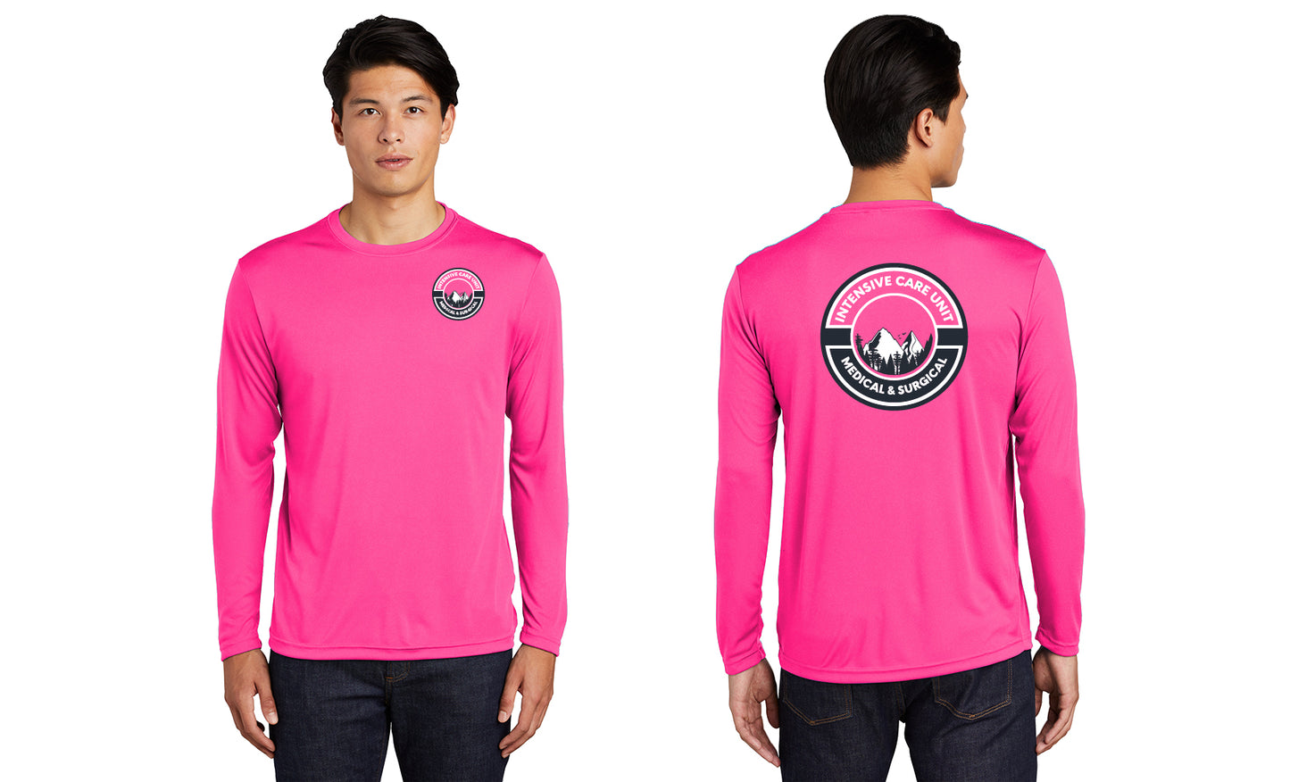 ICU 2 Color Long Sleeve Dri-Fit