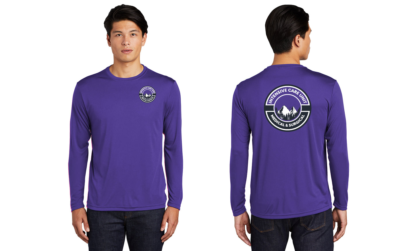 ICU 2 Color Long Sleeve Dri-Fit