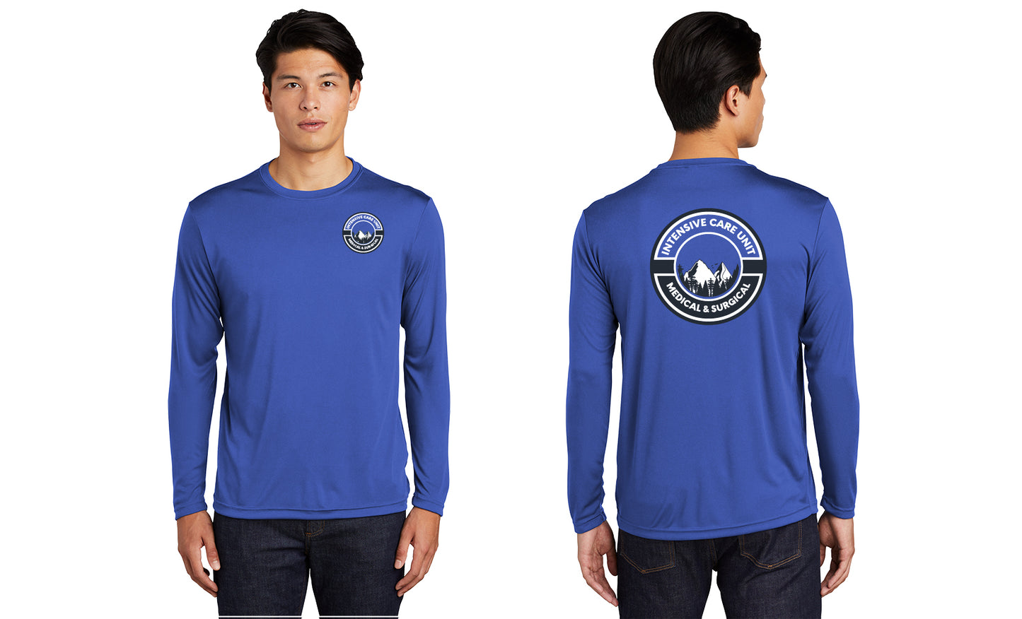 ICU 2 Color Long Sleeve Dri-Fit