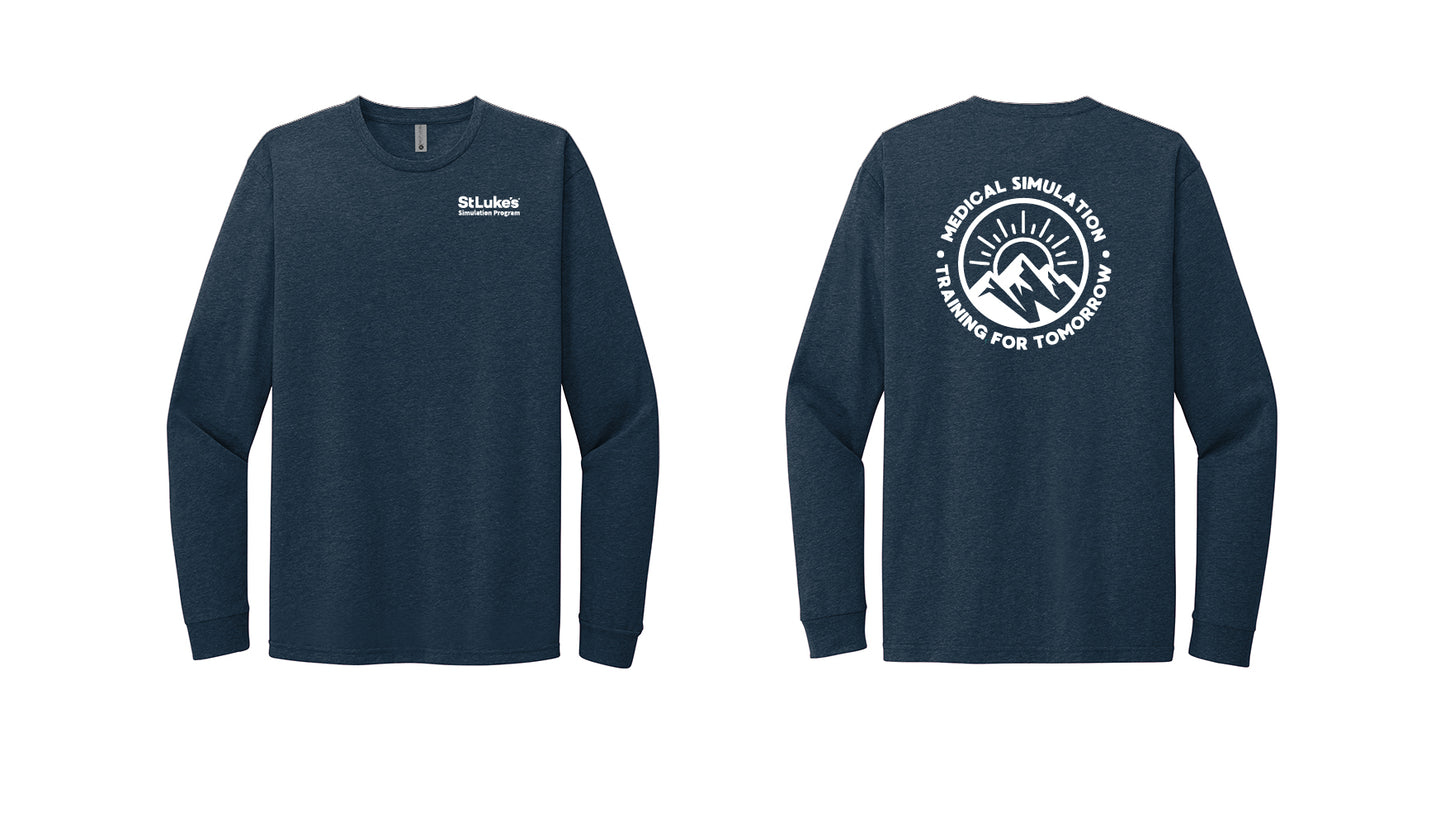 MEDICAL SIMULATION Next Level Apparel® Unisex CVC Long Sleeve Tee