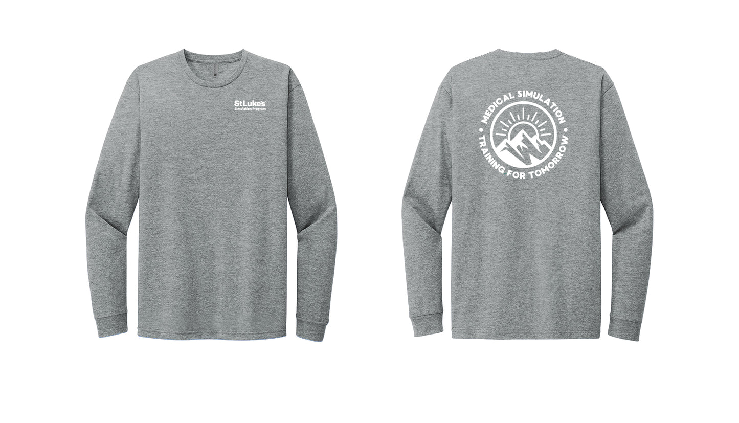 MEDICAL SIMULATION Next Level Apparel® Unisex CVC Long Sleeve Tee