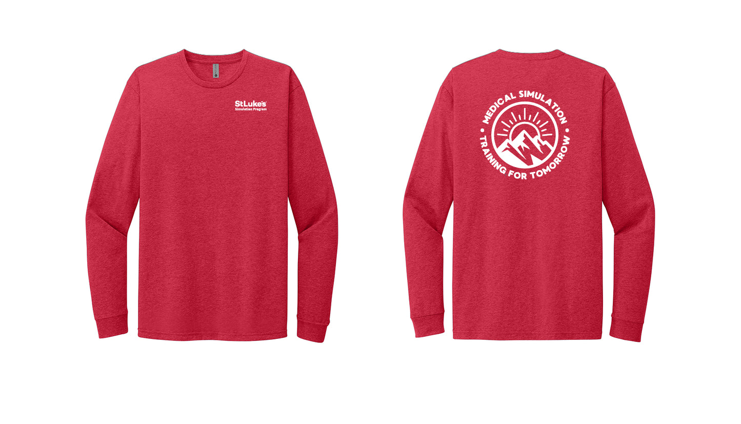 MEDICAL SIMULATION Next Level Apparel® Unisex CVC Long Sleeve Tee