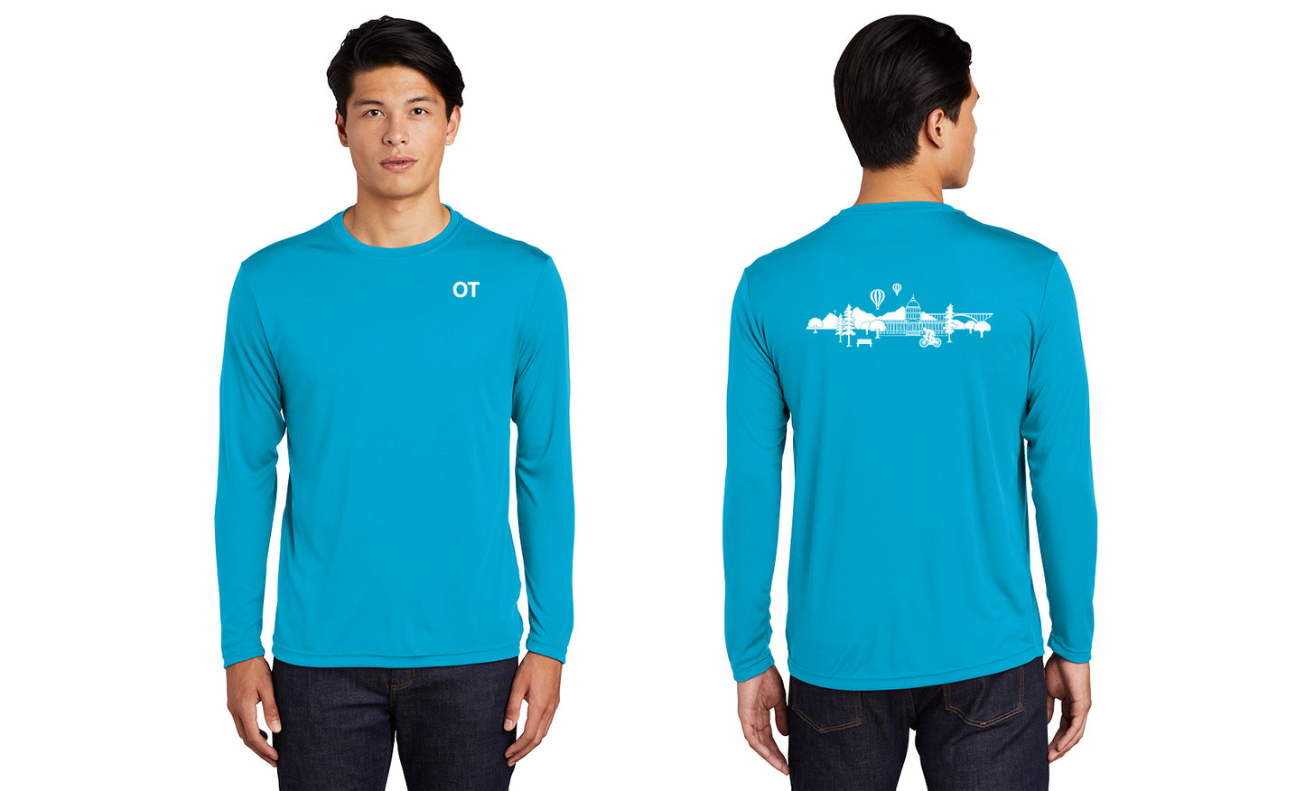 REHAB OT, PT and SLP Long Sleeve Dri-Fit