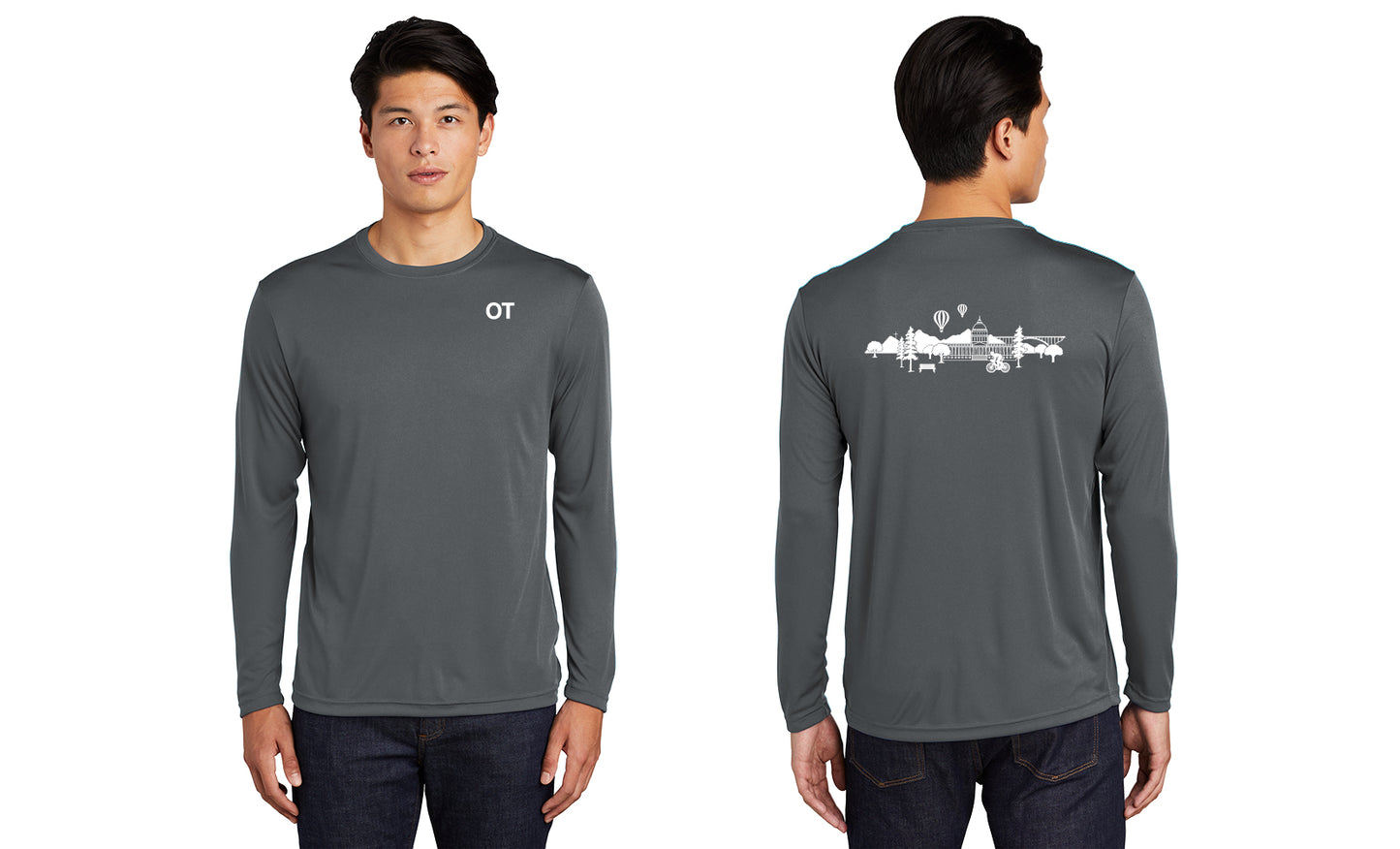 REHAB OT, PT and SLP Long Sleeve Dri-Fit