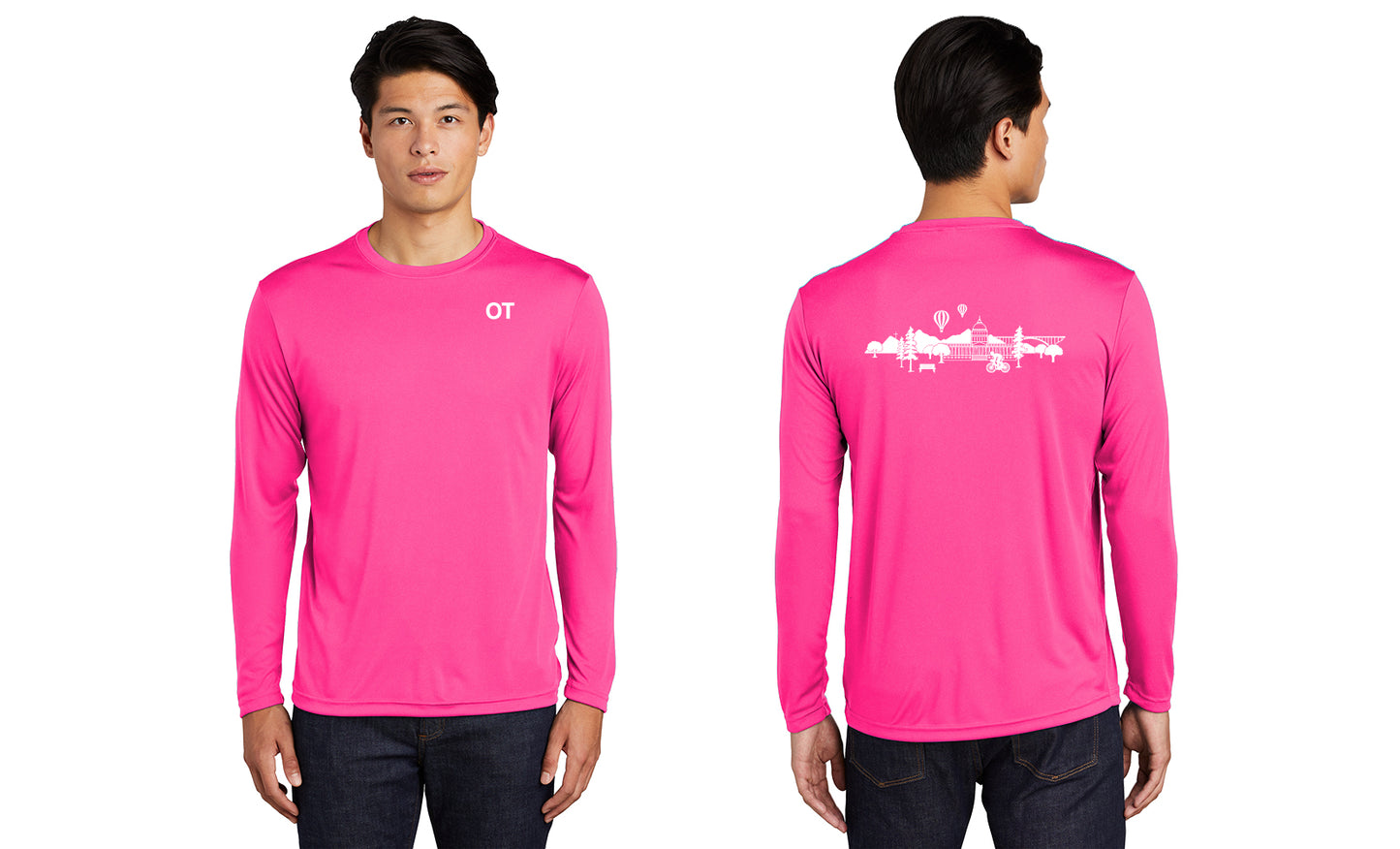 REHAB OT, PT and SLP Long Sleeve Dri-Fit