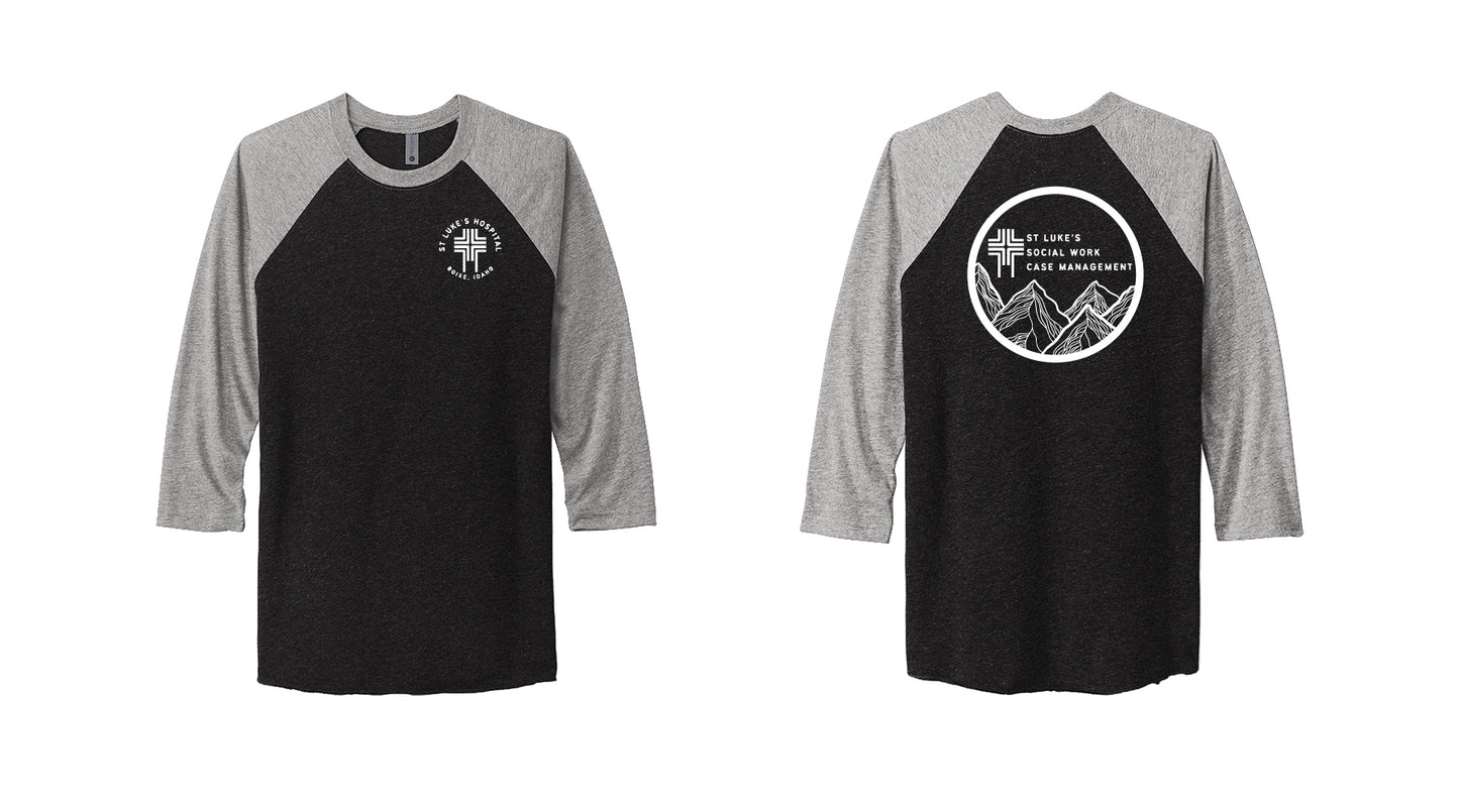 Social Work / Case Management Tri-Blend 3/4 sleeve